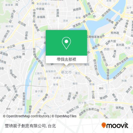 豐珘親子創意有限公司地圖