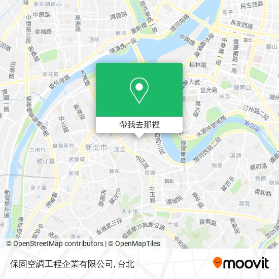 保固空調工程企業有限公司地圖