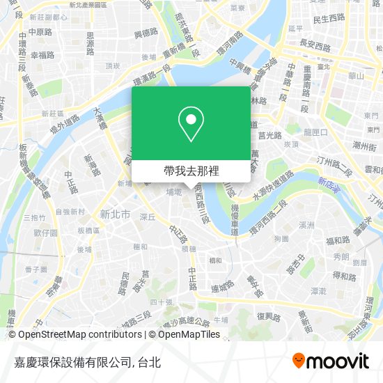 嘉慶環保設備有限公司地圖