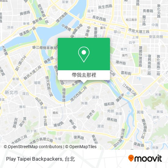 Play Taipei Backpackers地圖