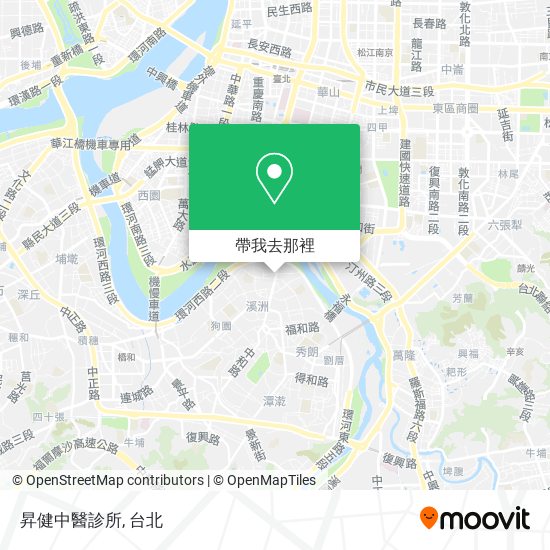 昇健中醫診所地圖