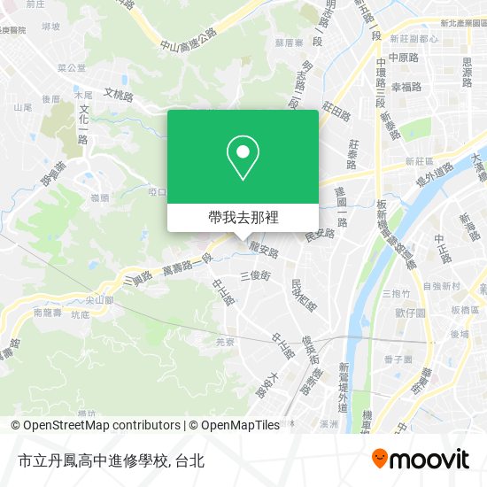 市立丹鳳高中進修學校地圖