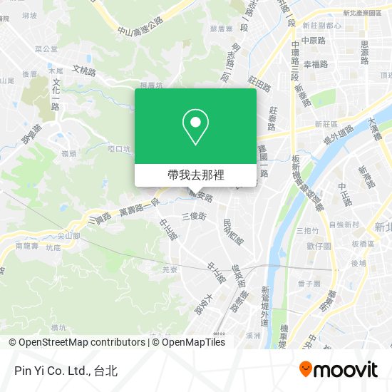 Pin Yi Co. Ltd.地圖