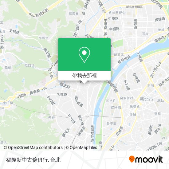 福隆新中古傢俱行地圖