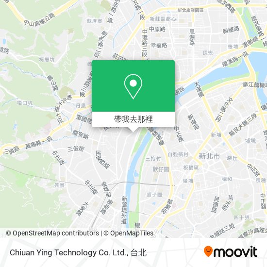 Chiuan Ying Technology Co. Ltd.地圖