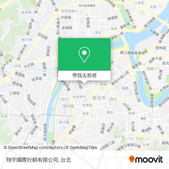 翔宇國際行銷有限公司地圖