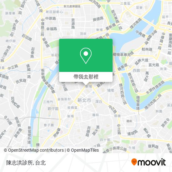 陳志洪診所地圖