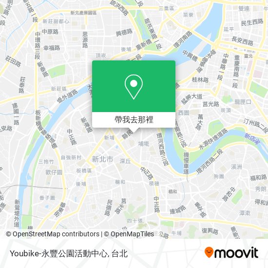 Youbike-永豐公園活動中心地圖