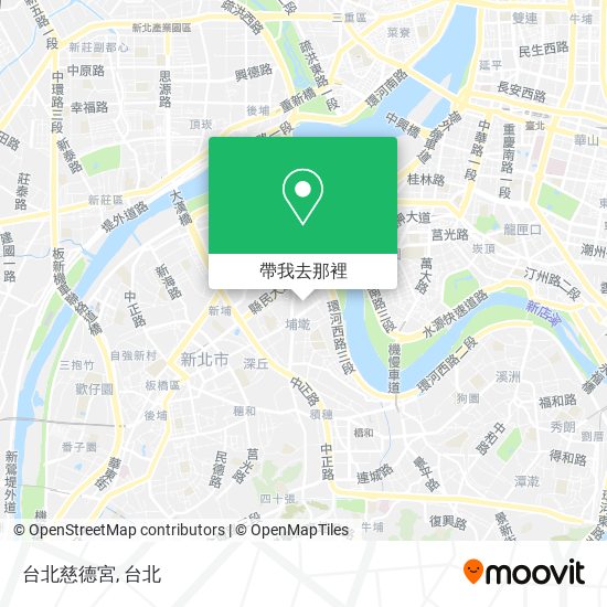 台北慈德宮地圖