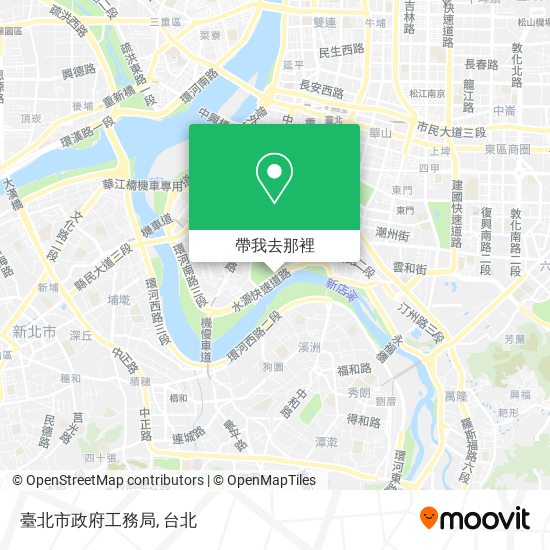 臺北市政府工務局地圖