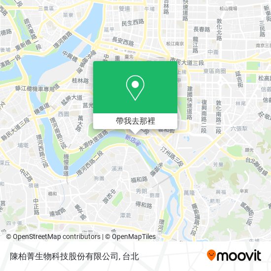陳柏菁生物科技股份有限公司地圖