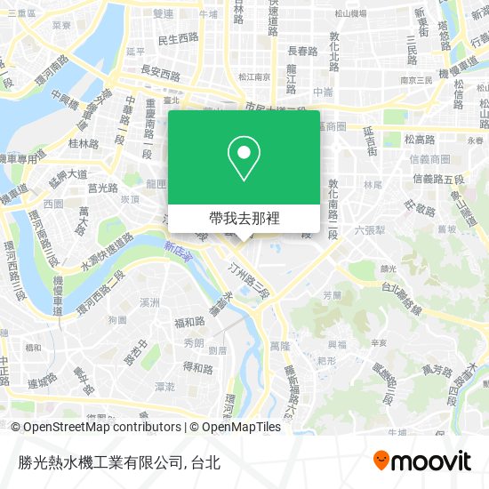 勝光熱水機工業有限公司地圖