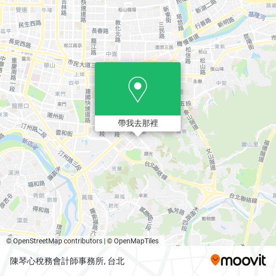 陳琴心稅務會計師事務所地圖