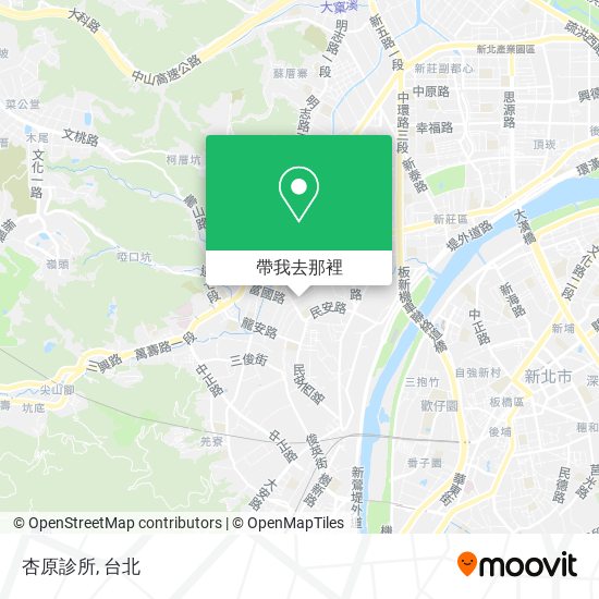 杏原診所地圖