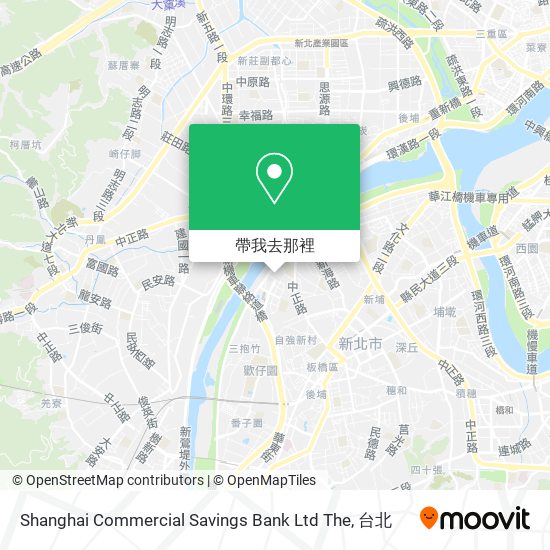 Shanghai Commercial Savings Bank Ltd The地圖