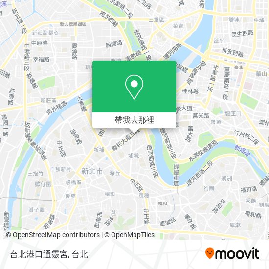 台北港口通靈宮地圖