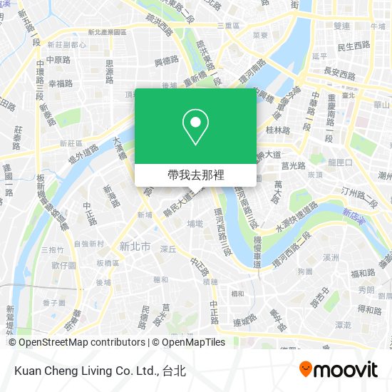 Kuan Cheng Living Co. Ltd.地圖