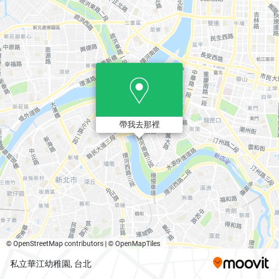 私立華江幼稚園地圖