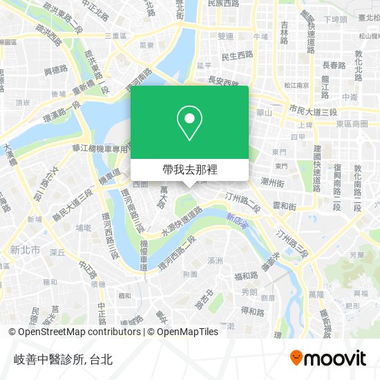 岐善中醫診所地圖