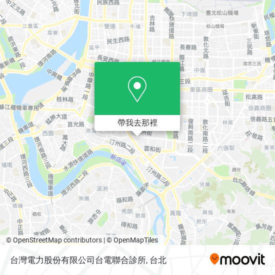 台灣電力股份有限公司台電聯合診所地圖