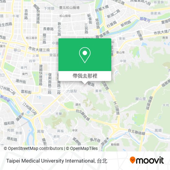 Taipei Medical University International地圖