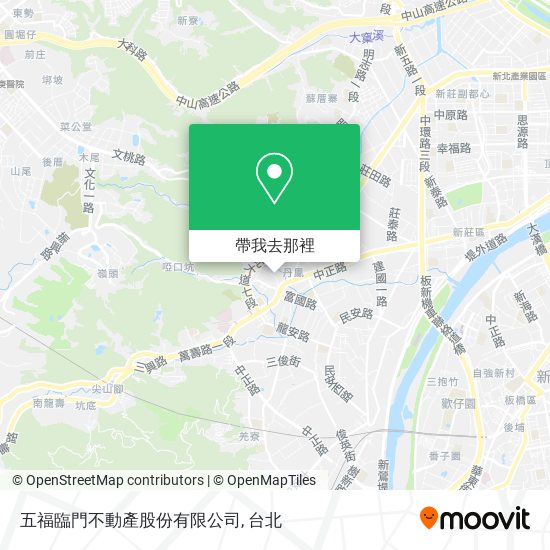 五福臨門不動產股份有限公司地圖