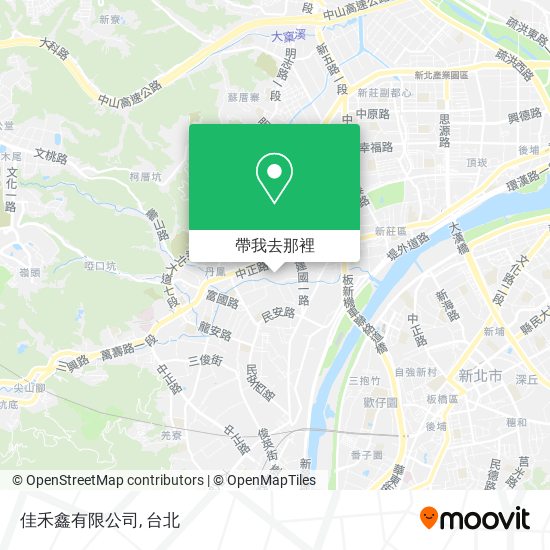 佳禾鑫有限公司地圖