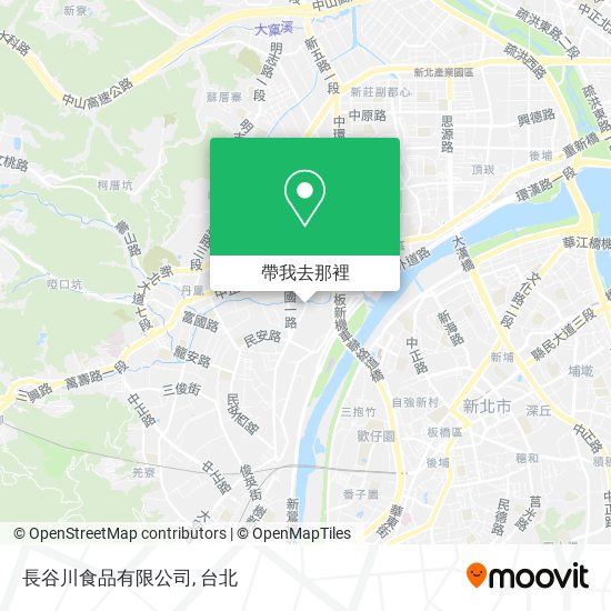 長谷川食品有限公司地圖