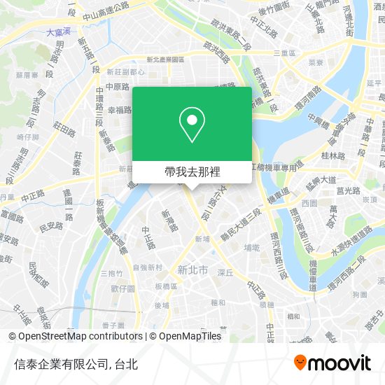 信泰企業有限公司地圖