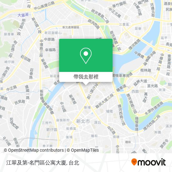江翠及第-名門區公寓大廈地圖