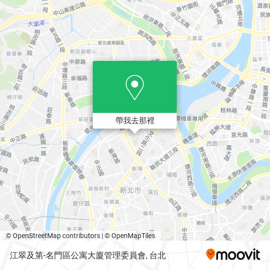 江翠及第-名門區公寓大廈管理委員會地圖
