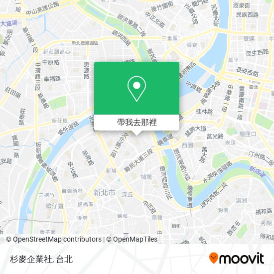 杉麥企業社地圖