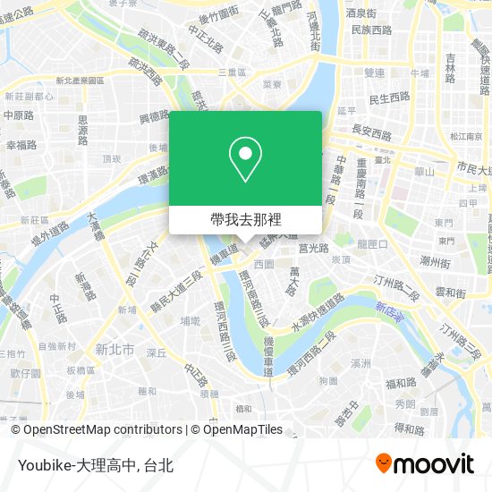 Youbike-大理高中地圖
