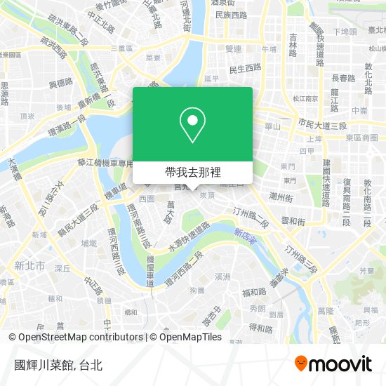 國輝川菜館地圖