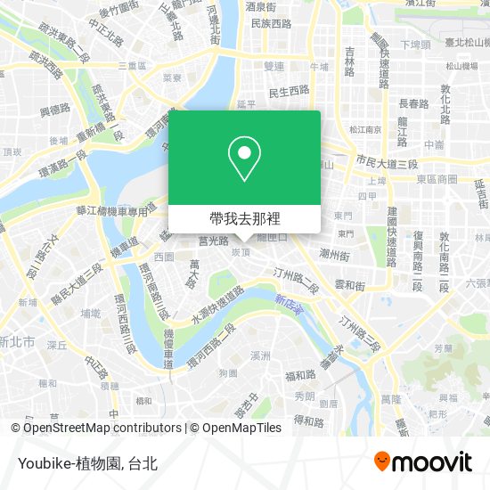 Youbike-植物園地圖