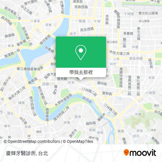 慶輝牙醫診所地圖