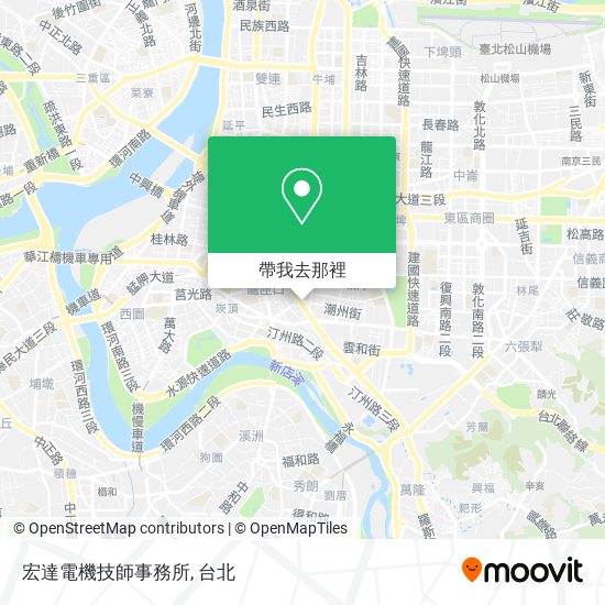 宏達電機技師事務所地圖