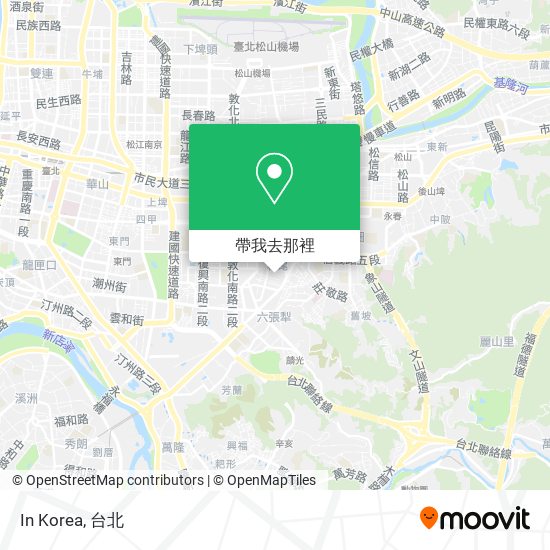 In Korea地圖