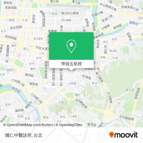 國仁中醫診所地圖