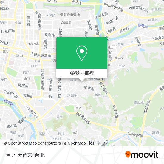 台北 天倫宮地圖