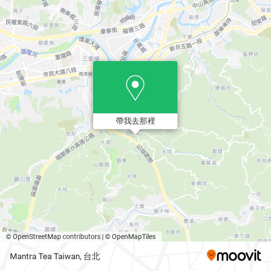 Mantra Tea Taiwan地圖