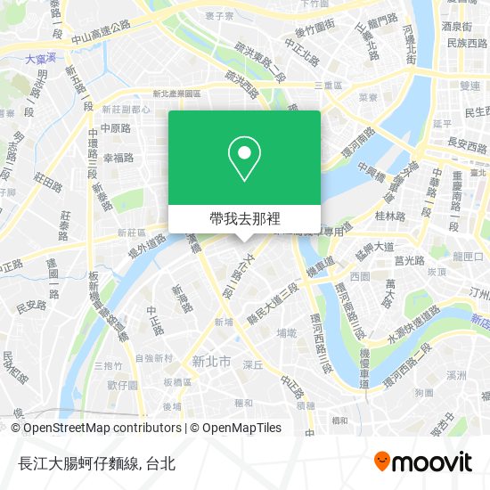 長江大腸蚵仔麵線地圖