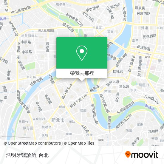 浩明牙醫診所地圖