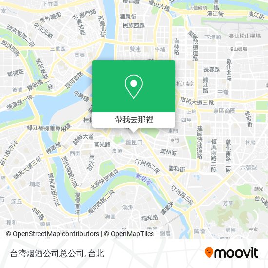 台湾烟酒公司总公司地圖