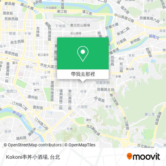 Kokoni串丼小酒場地圖