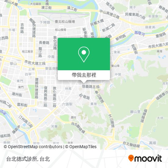 台北德式診所地圖