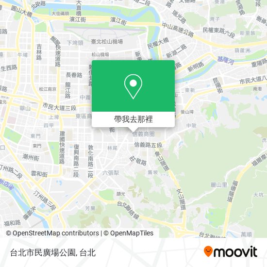 台北市民廣場公園地圖