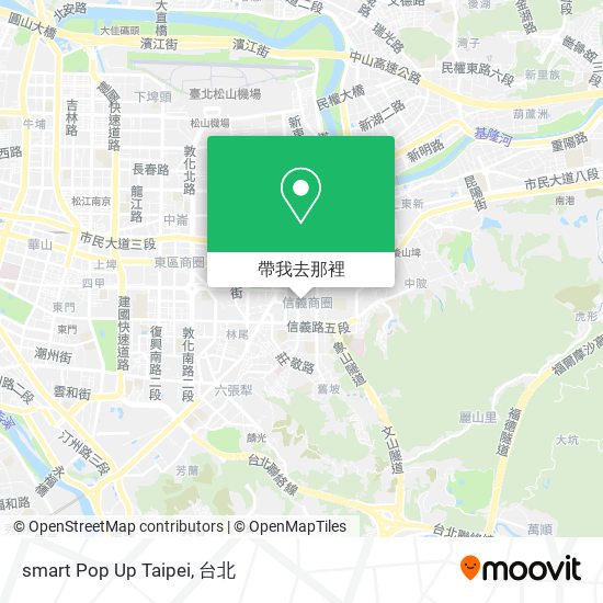 smart Pop Up Taipei地圖