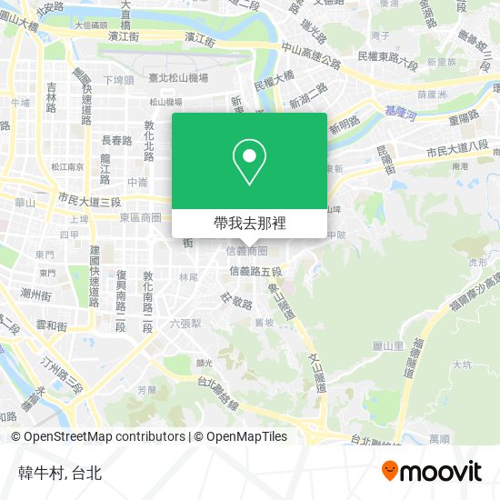 韓牛村地圖