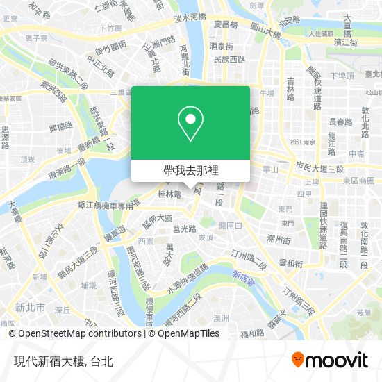 現代新宿大樓地圖